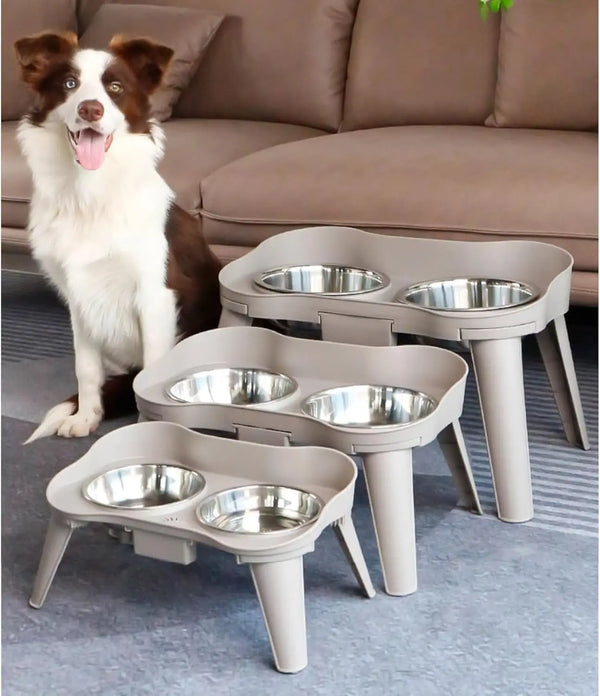Elevated Dog Feeder with Stand